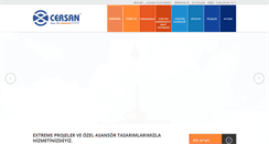 Desktop Screenshot of cersanasansor.com