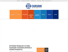 Tablet Screenshot of cersanasansor.com